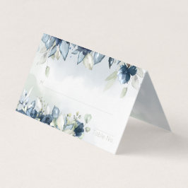 Kaskadierende Rose mit einer Gästekarte