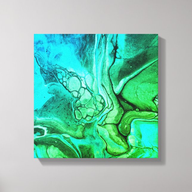 Kaskadierende Träume 5 Leinwanddruck (Vorderseite)