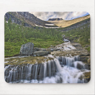 Kaskadierender Bach, Glacier-Nationalpark, Mousepad