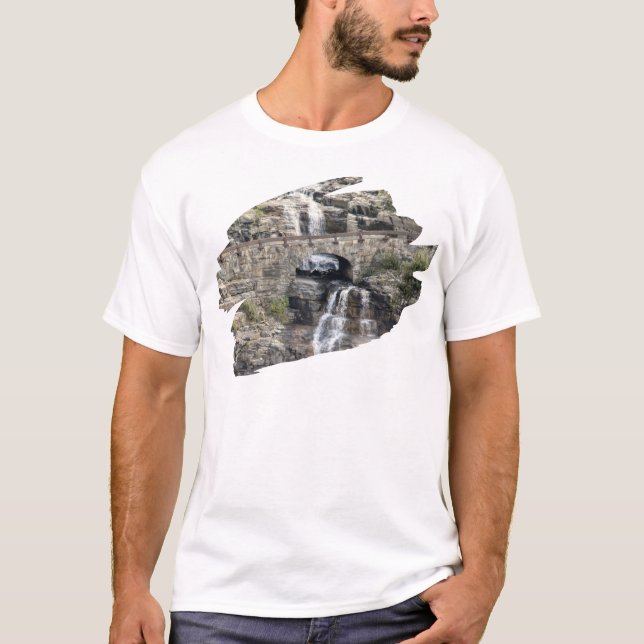 Kaskadierung durch Stein T-Shirt (Vorderseite)
