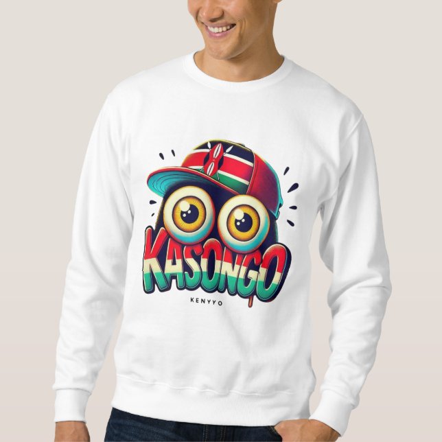 Kasongo Vibes von Kenyyo Sweatshirt (Vorderseite)