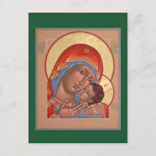 Kasperow Mutter Gottes Postcard Postkarte