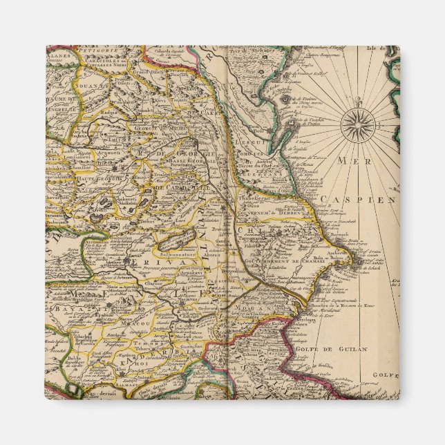 Kaspisches Meer Magnet (Vorne)