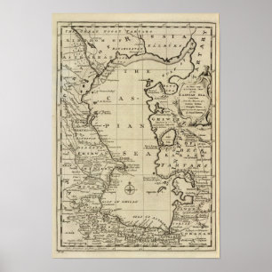 Kaspisches Meer Poster