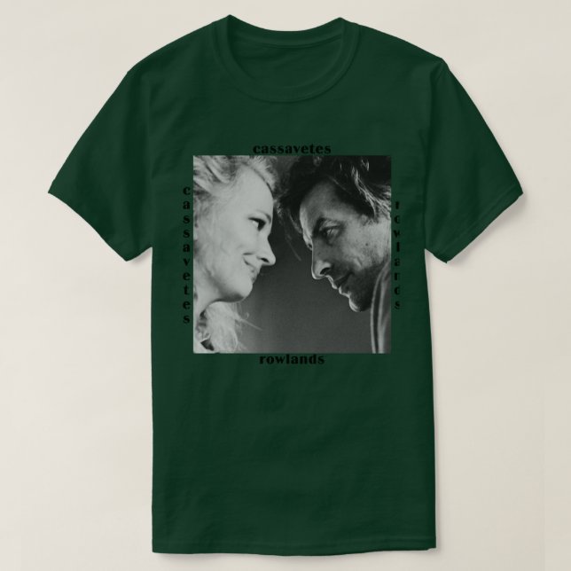 Kassavetes und Rowlands T-Shirt (Design vorne)