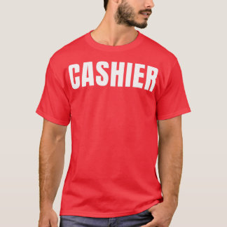 Kasse Funny Job Titel Beruf Geburtstagsgeschenk I T-Shirt