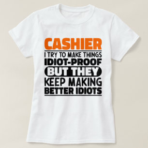 Kasse Ich versuche, Dinge zu machen Lustige Sprüch T-Shirt