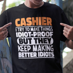 Kasse Ich versuche, Dinge zu machen Lustige Sprüch T-Shirt
