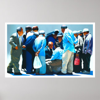 Kasse in Chinatown Poster