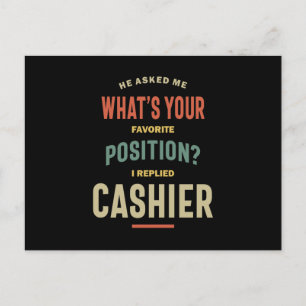 KASSE Job Title Gift Postkarte