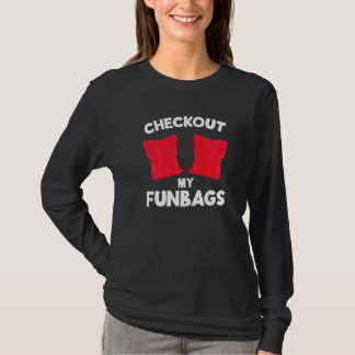 Kasse Mein Spaß Tüten Cornhole Team Bohnen Tüte  C T-Shirt