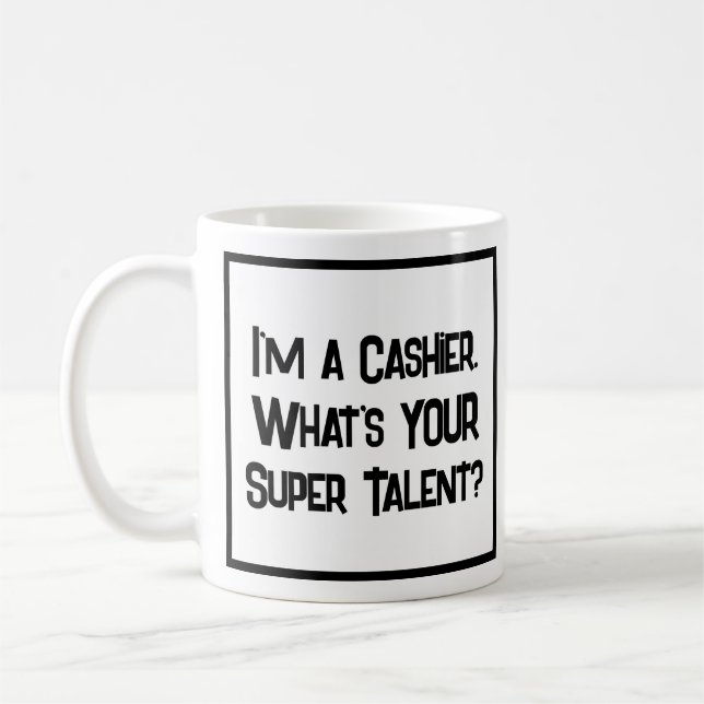 Kasse Super Talent. Tasse (Links)