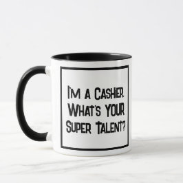 Kasse Super Talent. Zwei Tone-Kaffee-Tasse Tasse