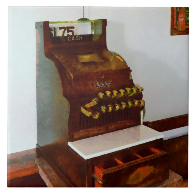 Kassenregister Fliese (Vorderseite)