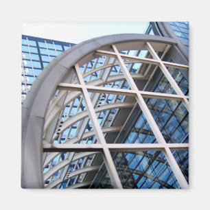 Kassenregister-Gebäude (Brunnen fargo) Magnet