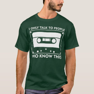 Kassette 80er Kassetten 90er Geschenk T-Shirt