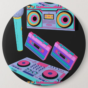 KASSETTE, AUDIO-STYLE-VORLAGE-TASTE BUTTON