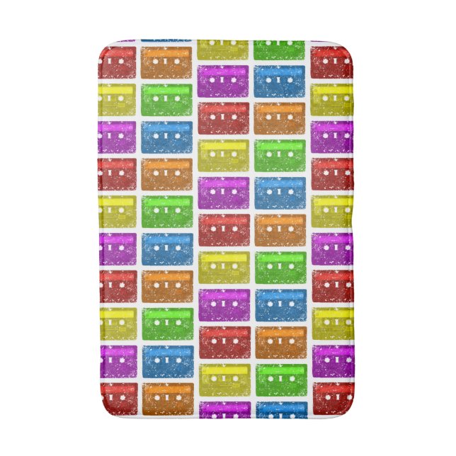 Kassette, ich bin so alt badematte (Vorderseite Vertikal)