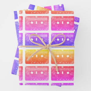 Kassette, ich bin so alt geschenkpapier set