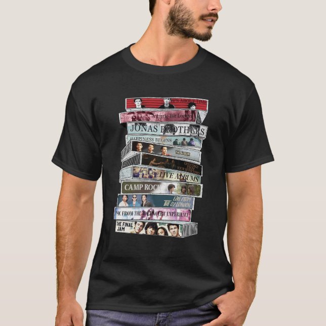 Kassette Jonas Brother T-Shirt (Vorderseite)