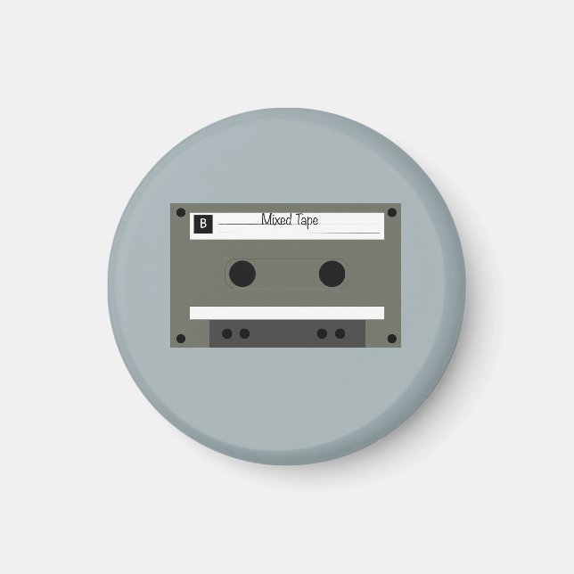 Kassette, Mixed Tape Magnet (Vorne)