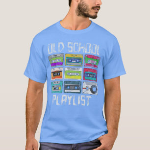 Kassette Musik Retro 80er Playlist Geschenk für Mä T-Shirt