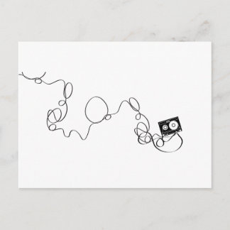 Kassette Postkarte