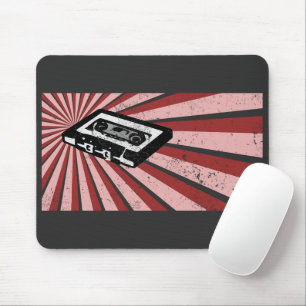 Kassette, Retro, Vintage, Nerddesign, Band Mousepad
