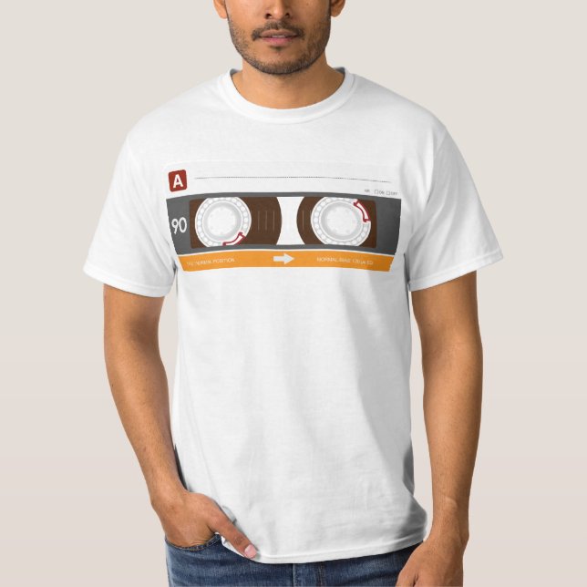 Kassette T-Shirt (Vorderseite)