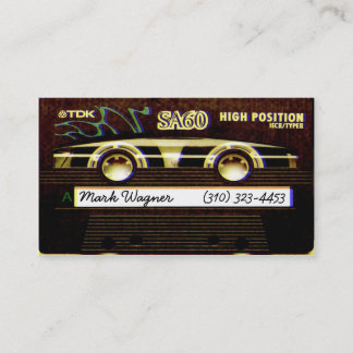Kassette TDK Visitenkarte