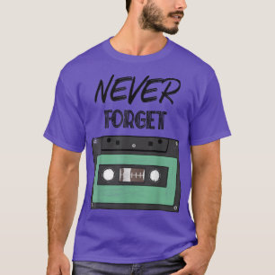 Kassette Tonband Musik  - 80er 90er Vintage Retro  T-Shirt
