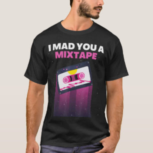 Kassette Vintagen Mixtape 80er 90s Vintager Retro T-Shirt