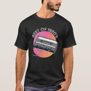 Kassetten Best Of 1980er Retro Vintage Geschenk T-Shirt