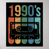Kassettenband der 90er Jahre (Grunge-Effekt)