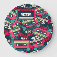 Kassettenband: Farbloses, unregelmäßiges Muster.