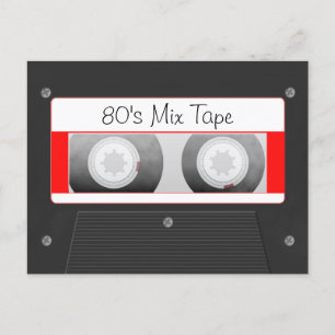 Kassettenband Postkarte