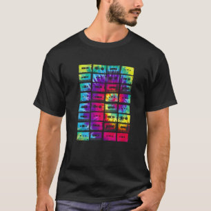 Kassettenbänder Mixtapes 1980S Radio Music Graphic T-Shirt