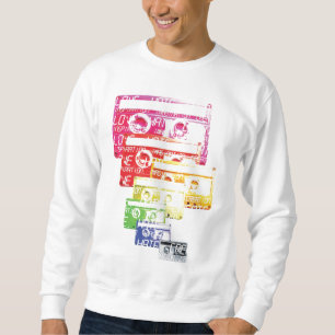 Kassettendruck. Sweatshirt