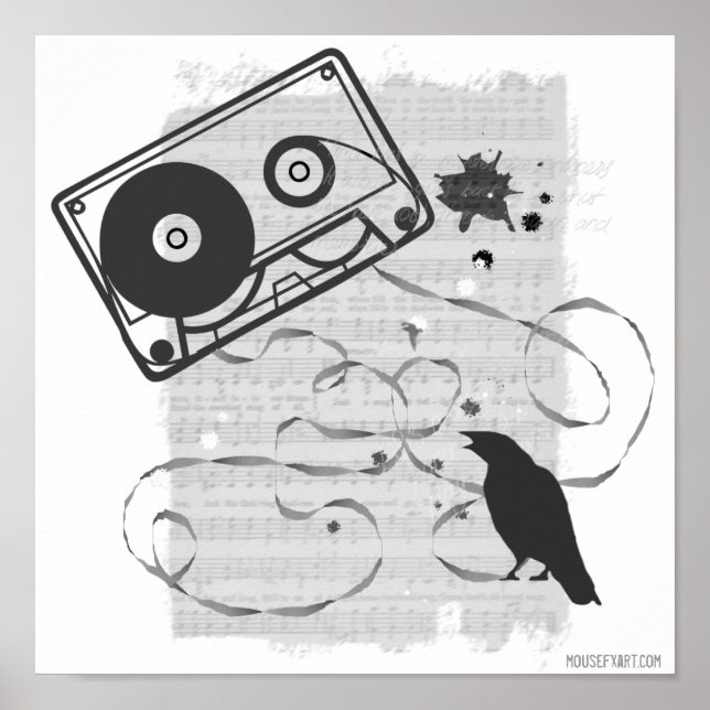 Kassettenkassette Poster (Vorne)