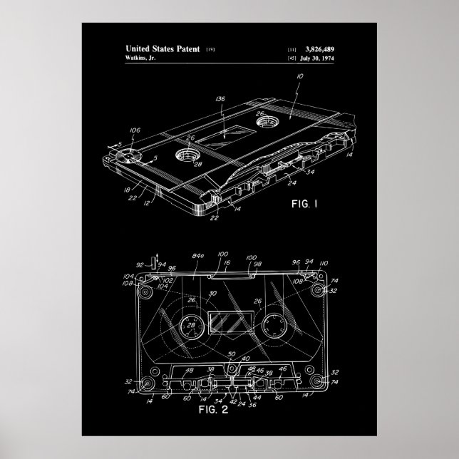 Kassettenpatent Poster (Vorne)