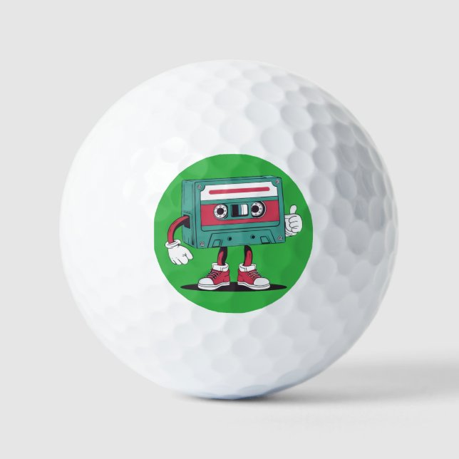 Kassettenrekorder Golfball (Vorderseite)