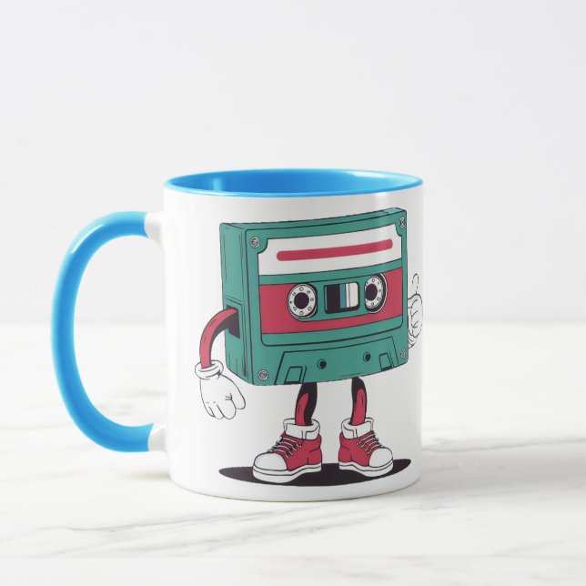 Kassettenrekorder Tasse (Links)