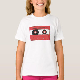 Kassettenschal-T-Shirt T-Shirt