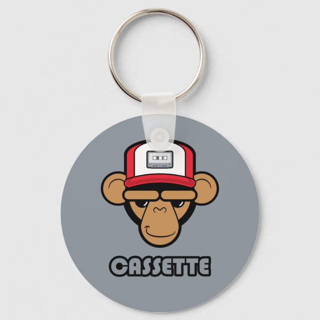 KassettenSchlüsselanhänger Schlüsselanhänger (Vorderseite)
