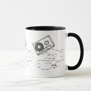 Kassettentonband-Tasse Tasse