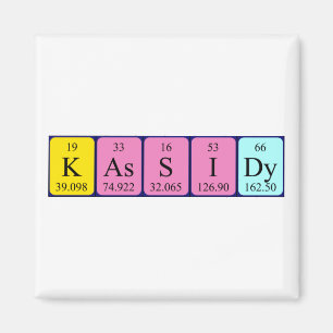 Kassidy Periodenmagnet Magnet