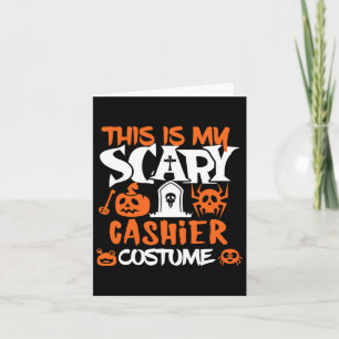 Kassierer Halloween-Shirt-Kostüm Lustig Männer Fra Karte