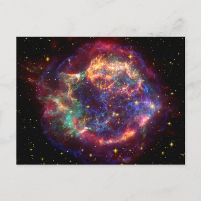 Kassiopeia ein Tod wird ihr Postkarte (Vorderseite)