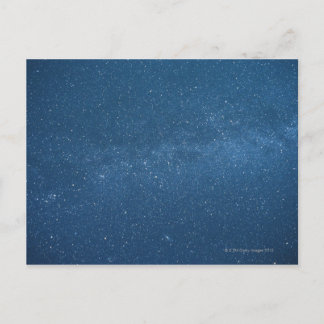 Kassiopeien und Milchstraße Postkarte