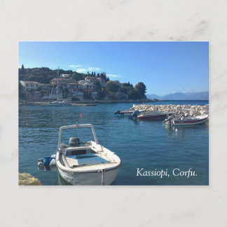 Kassiopi, Korfu. Postkarte